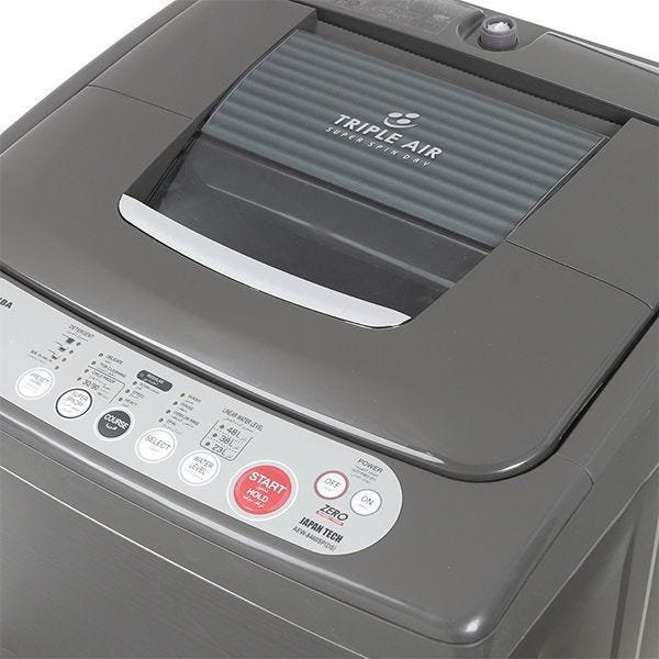 0024491_toshiba-automatic-washing-machine-top-load-8-kg-silver-aew-8460spds_1oxxjtz6q1zk8jju.jpeg غسالة ملابس توشيبا فوق اوتوماتيك، تحميل علوي، 8 كجم، فضي غامق - AEW-8460SP(DS)