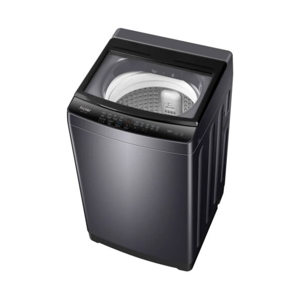 غسالة ملابس هاير 316 Series ديجيتال فوق اوتوماتيك، تحميل علوي، 13 كجم، فضي غامق - HWM130-316S8