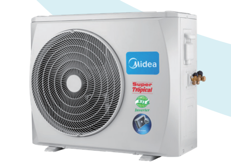 تكييف سبليت ميديا Eco Master بارد بتقنية الانفرتر، 3 حصان، ابيض - M1SEFT-24CRDN8F