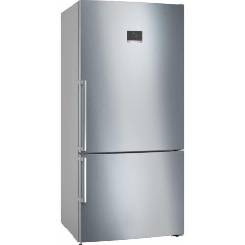 ثلاجة بوش Series 6 نوفروست ديجيتال، 631 لتر، ستانلس ستيل - KGN86CI3E8