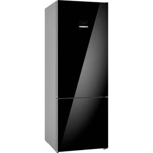 ثلاجة نوفروست بوش Series 6 ديجيتال، 508 لتر، اسود - KGN56LB3E9