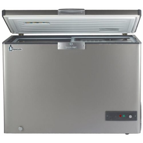 bumfpggyvydcfd7dellv_roa4oxh9qrd4ipm4.jpg فريزر أفقي بنجوين، ديفروست، بدون درج، 317 لتر، فضي - ES350G