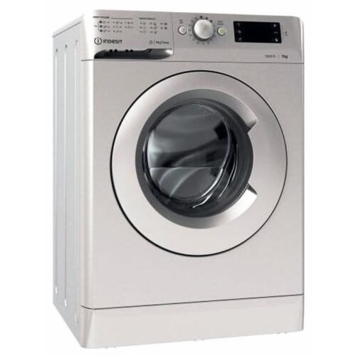drk52xgc79iiw0swlvn7_vo0dgk7jkihcoqhf.jpg غسالة ملابس إنديسيت فول اوتوماتيك قائمة بذاتها، 7 كجم، فضي - OMTWE 71252 S EU
