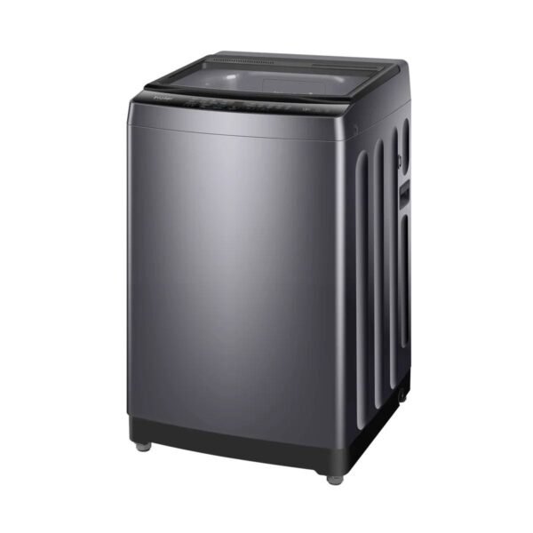 غسالة ملابس هاير 316 Series ديجيتال فوق اوتوماتيك، تحميل علوي، 13 كجم، فضي غامق - HWM130-316S8