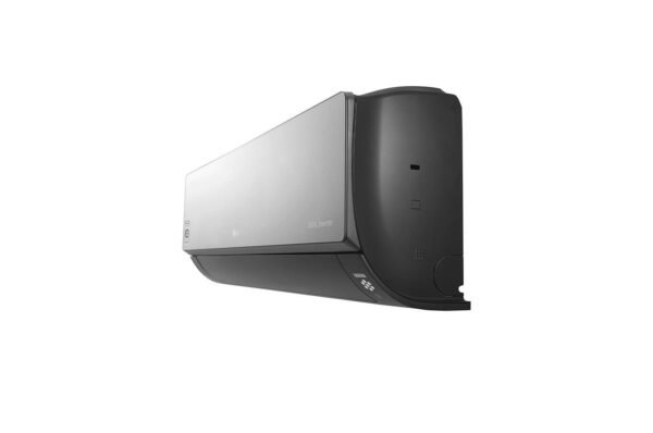 تكييف سبليت ال جي Art Cool بارد و ساخن بتقنية الانفرتر، 2.25 حصان، اسود - S4-NW18KLRMA