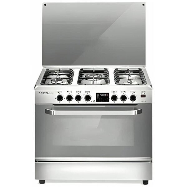 iuhqy4hsufzovmsmf4b8_4ky6s47u1zwyjhd6_1.jpg بوتجاز غاز رويال جاز Master Chef Pro ديجيتال، عدد 5 شعلة، 90 سم، ستانلس ستيل - 2010300