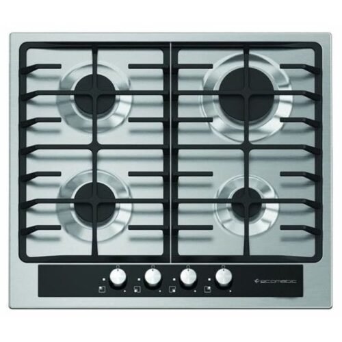 مسطح غاز ايكوماتيك بلت ان، 4 شعلات، 60 سم، ستانلس ستيل - S603GBC