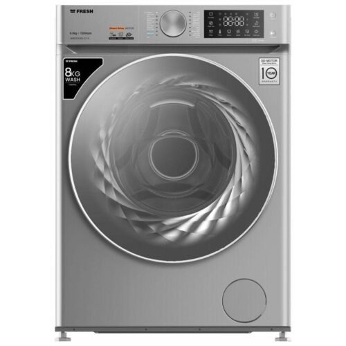 jtnwmljayqs2sd3ypam2_l4eka801werjkk5s.jpg غسالة ملابس فريش FL–DD Inverter–09Kgs -G1-SL ديجيتال فول اوتوماتيك بتقنية الانفرتر، تحميل امامي، 9 كجم، فضي - Fresh-500017783