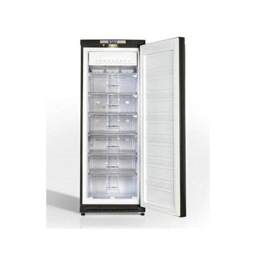 ديب فريزر راسي كريازي نوفروست ديجيتال، 6 درج، 250 لتر، اسود - KH256VF