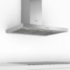 شفاط بلت ان بوش Series 2 بمدخنة، 90 سم، ستانلس ستيل - DWB95BC50T