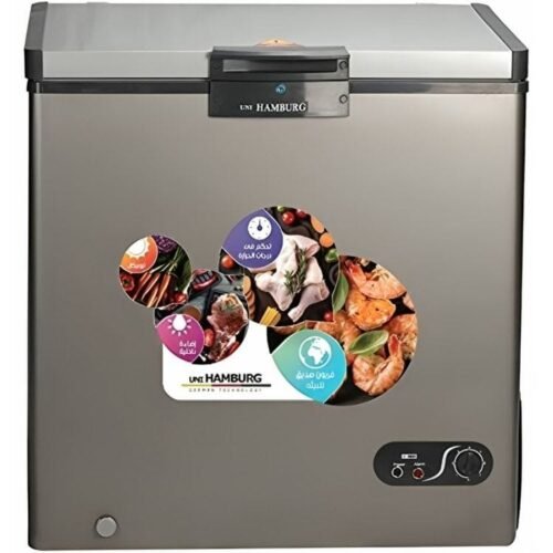 ubosattwevmbp7kjhn9a_yuuddxhq2ntmtw8c_1.jpg فريزر أفقي هامبورج، ديفروست، 350 لتر، فضي - H.CF 350S.S