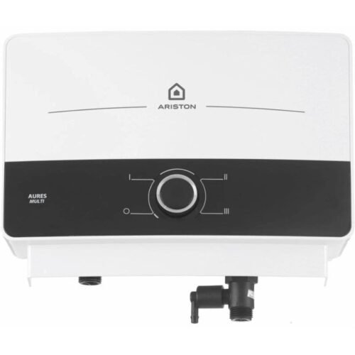 سخان مياة فورى اريستون، 9.5 كيلو وات، ابيض اسود - AURES M 9.5 EU
