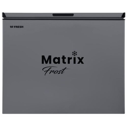 فريزر أفقي فريش Matrix FDF-330، ديفروست، بدون درج، 255 لتر - فضي