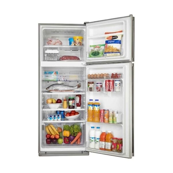 ثلاجة شارب نوفروست، 396 لتر، ستانلس ستيل - SJ-48C(ST)
